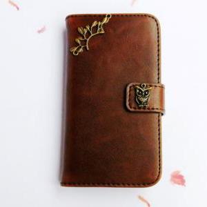Samsung Note 2 Wallet Case- Floral Phone Case -..
