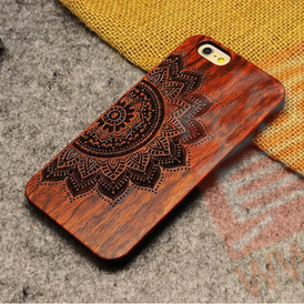 Natural Wood Wooden Hard Phone Case Cover Protect..