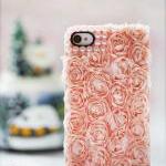 Lace Rose Pearl Iphone4 4s5 5s 6 6plus 6s Case..
