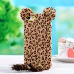 Funny Leopard Print Iphone 5 /5s 4/4scases With..