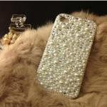 Pearl Mix Crystal Iphone 4 Case, Iphone 4s Case..