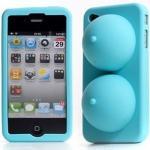 Art Fashion Breast Silicone Stand Case For Iphone..